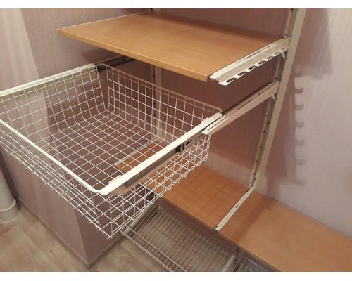 Корзина сетчатая выдвижная 600х450х190