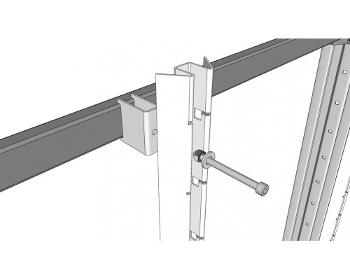 Консольный стеллаж под наполнение WSG.11.1500.00