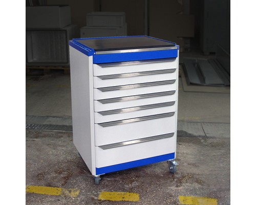 Тумба инструментальная напольная с выдвижными ящиками WS.31.6050.090-900